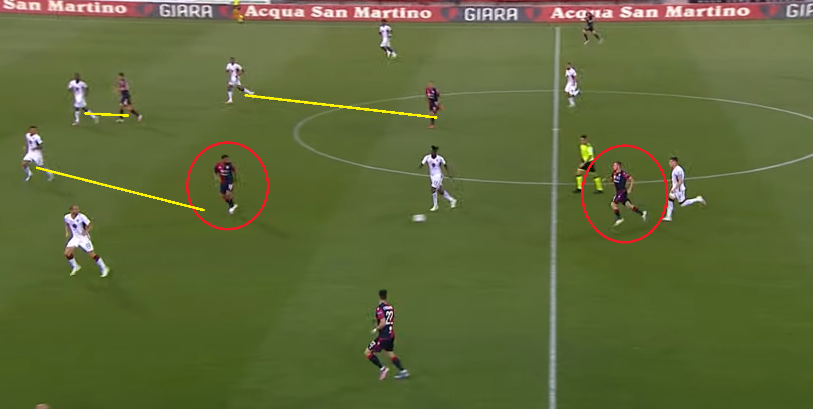 L’analisi dei gol di Cagliari-Torino 4-2: gli svarioni di Aina e Nkoulou ma non solo